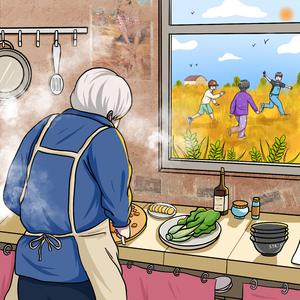 美女光着下体扒开内裤
